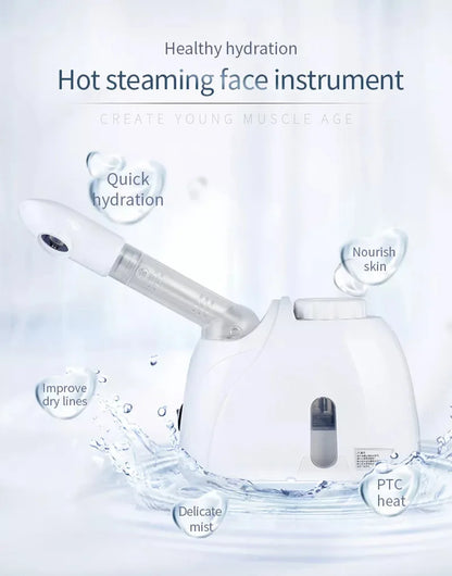 Ozone Facial Steamer Warm Mist Humidifier for Face Deep