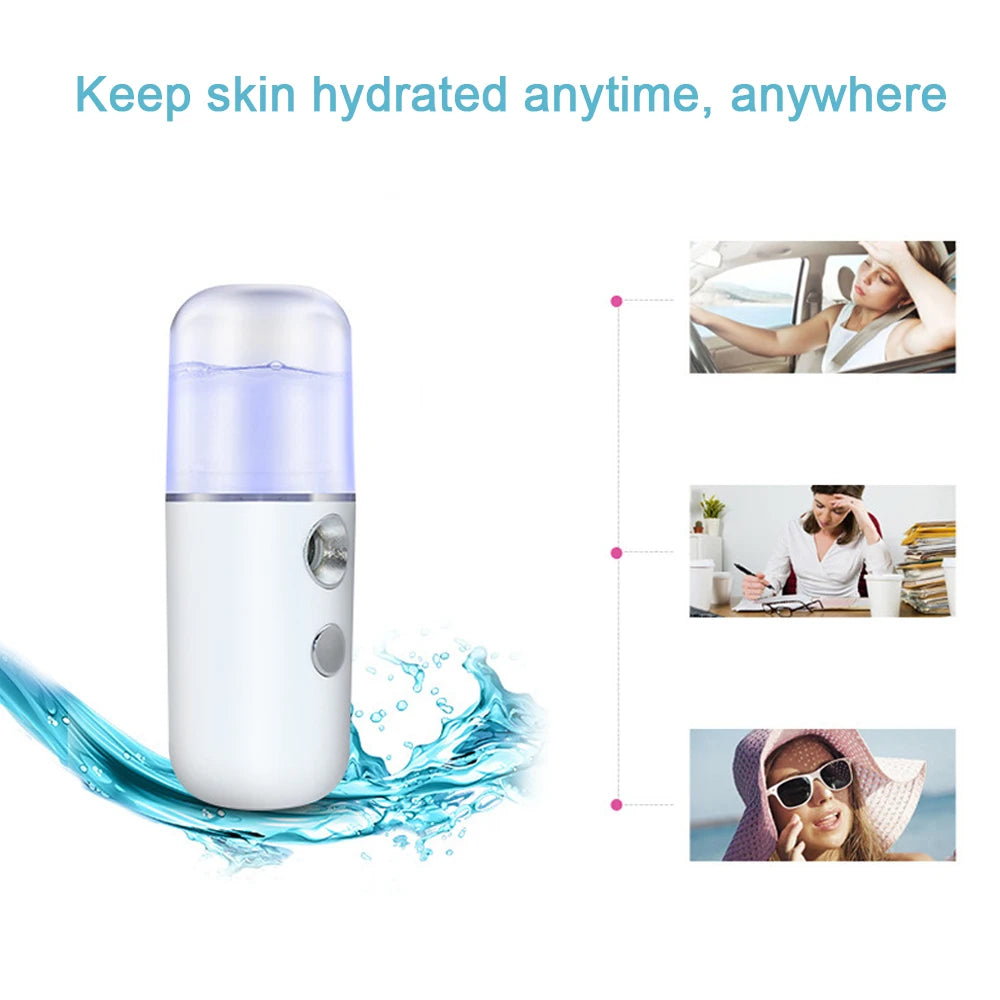 Facial Sprayer Humidifier Face Steamer Beauty Face Skin Care Tools