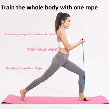 Yoga Fitness Accessories Rubber Pull Rope Training and Exercise