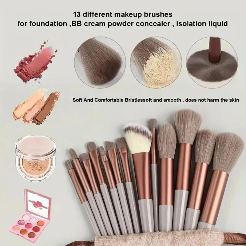 Soft Fluffy Cosmetic Powder Eyeshadow Make Up Brush Beauty Tool