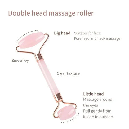 Face Neck Massager Resin Roller Beauty Scraping Massage Stick