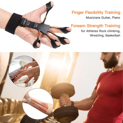 Silicone Grip Training and Exercise Finger Exercise Stretcher