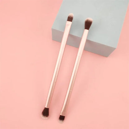 Head Professional Makeup Brushes All Aluminum Tube Eye