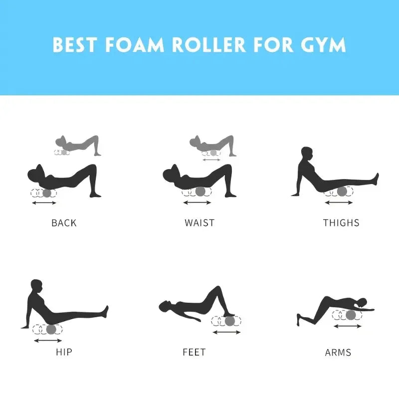 Foam Massage Roller, Hollow Yoga Column Fitness Equipmen