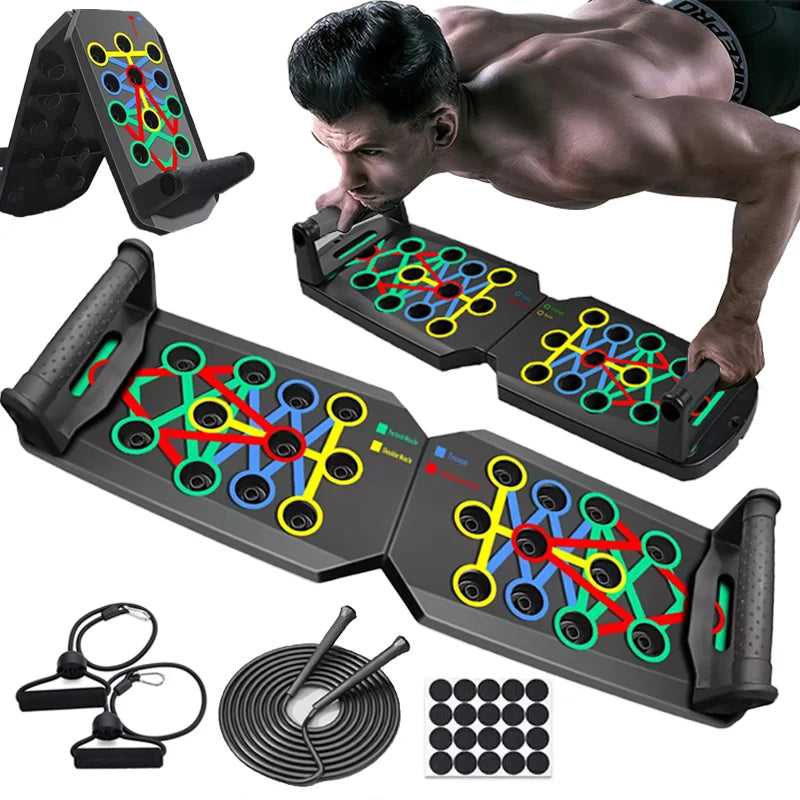 Push-up Board Set Portable Multifunctional Push-up Bar Fitness