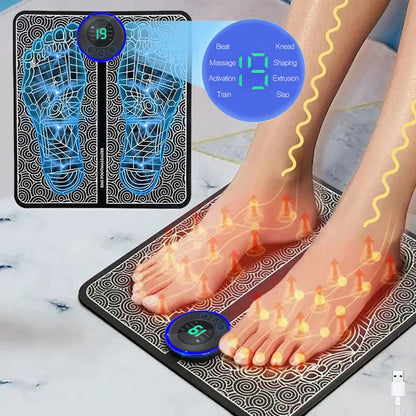 Electric Foot Massager Pad Muscle Massage Relaxation For Massage